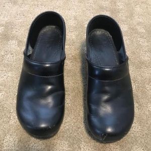 Dansko Black Clogs - Size 40